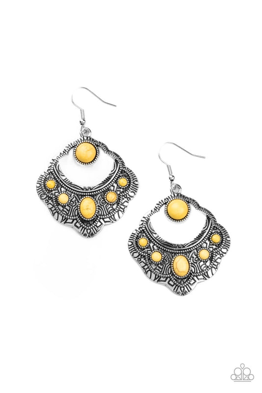 Yellow Earrings