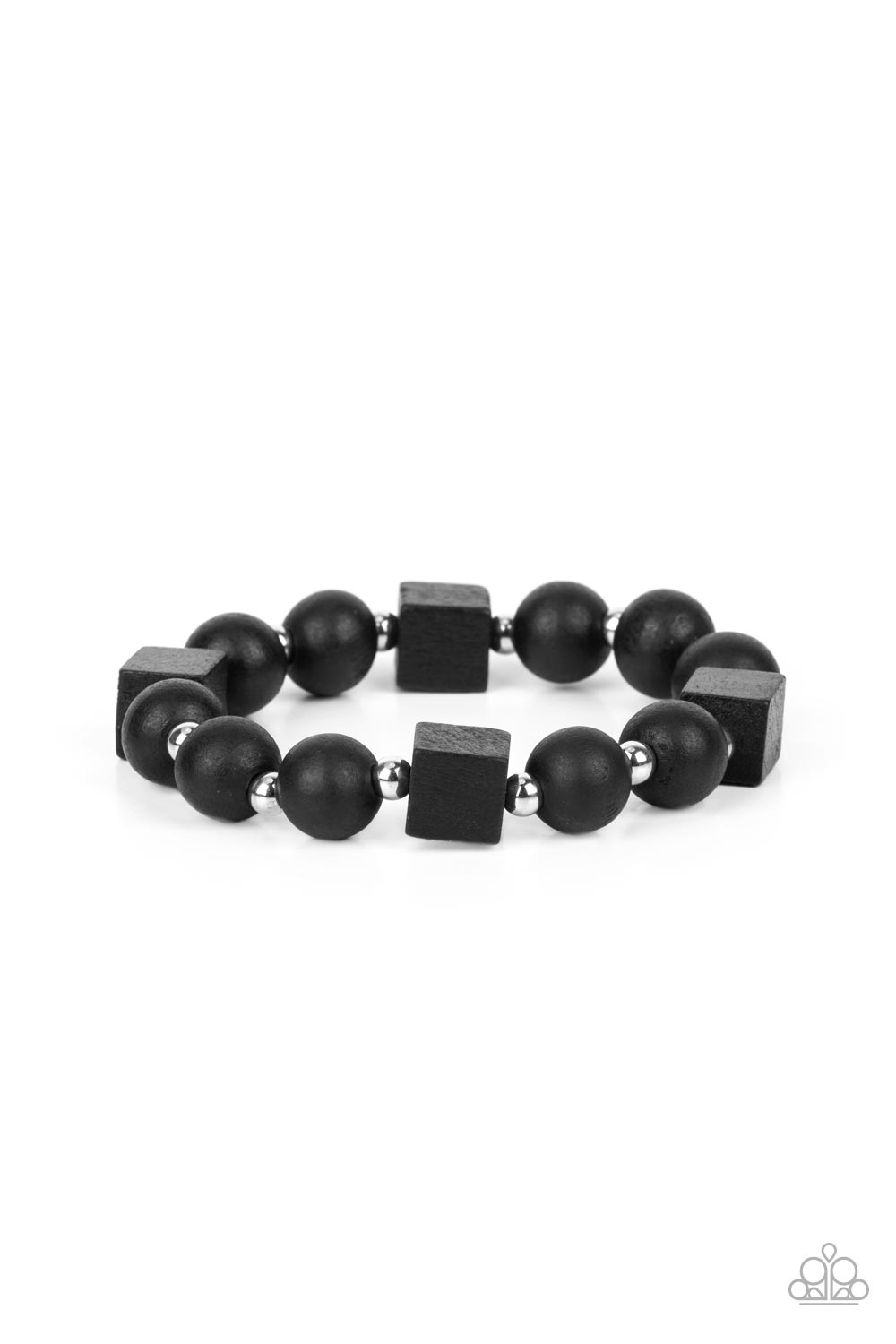 Black Wooden Bracelet