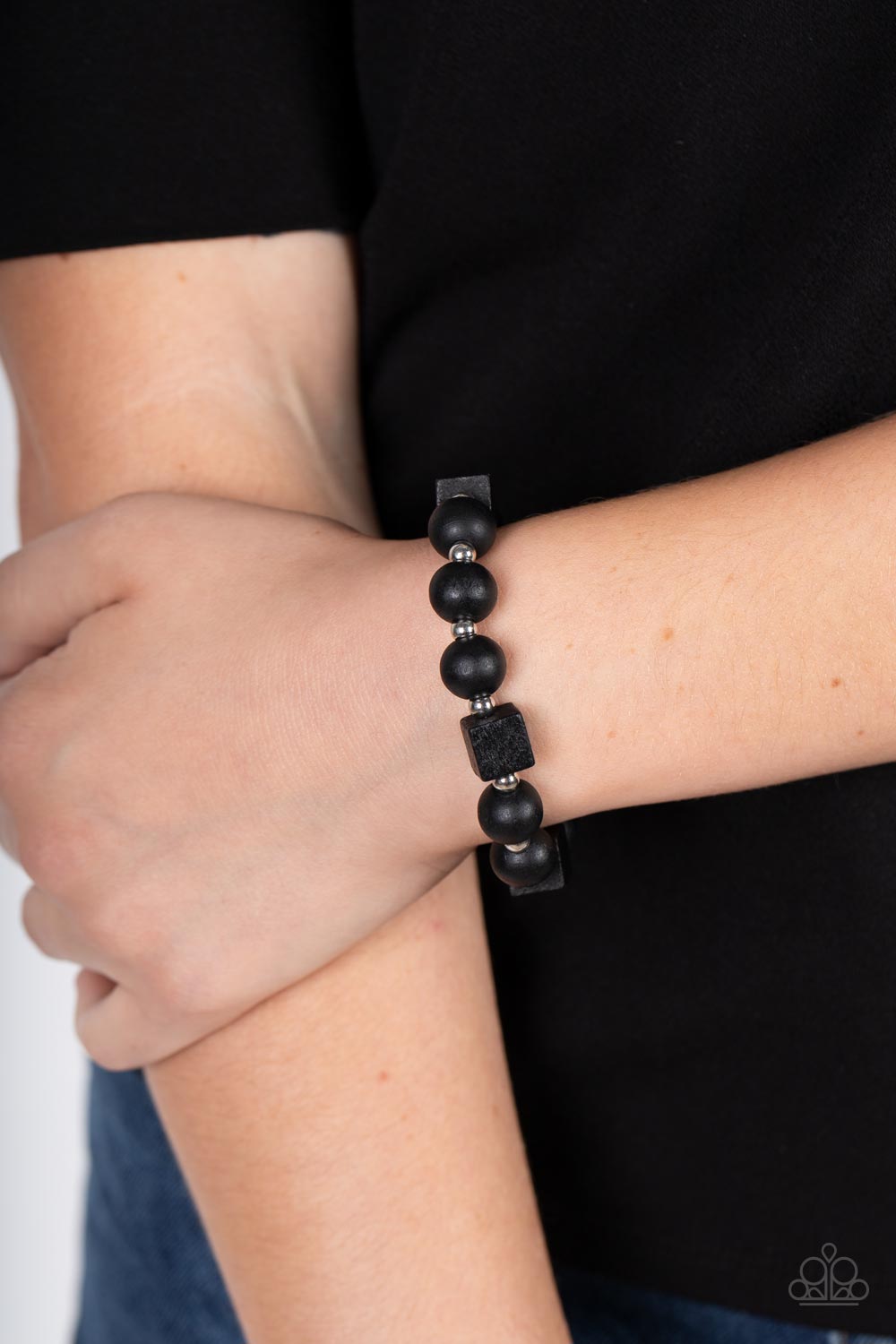 Black Wooden Bracelet