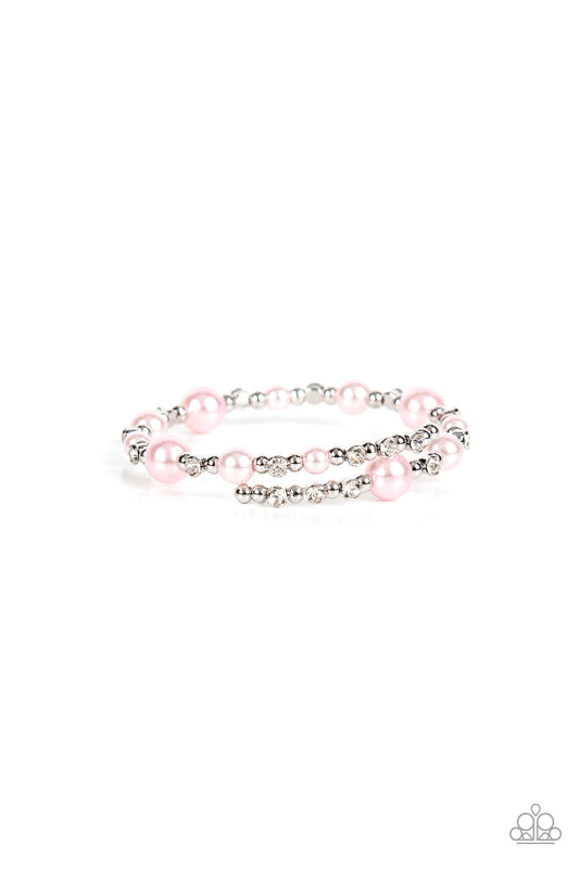 Pink Pearly Bracelet