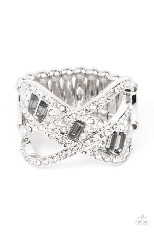 Criss Cross Silver Ring