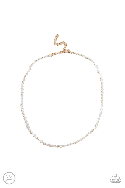 Dainty Gold Choker Necklace