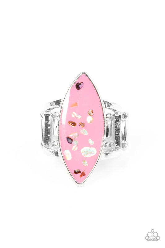 Pink Oval Ring