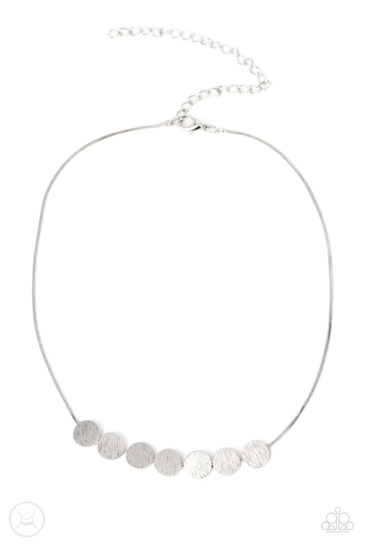 Slimmer Glimmer Silver Neckace