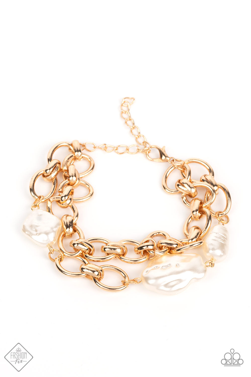 Gold link Bracelet